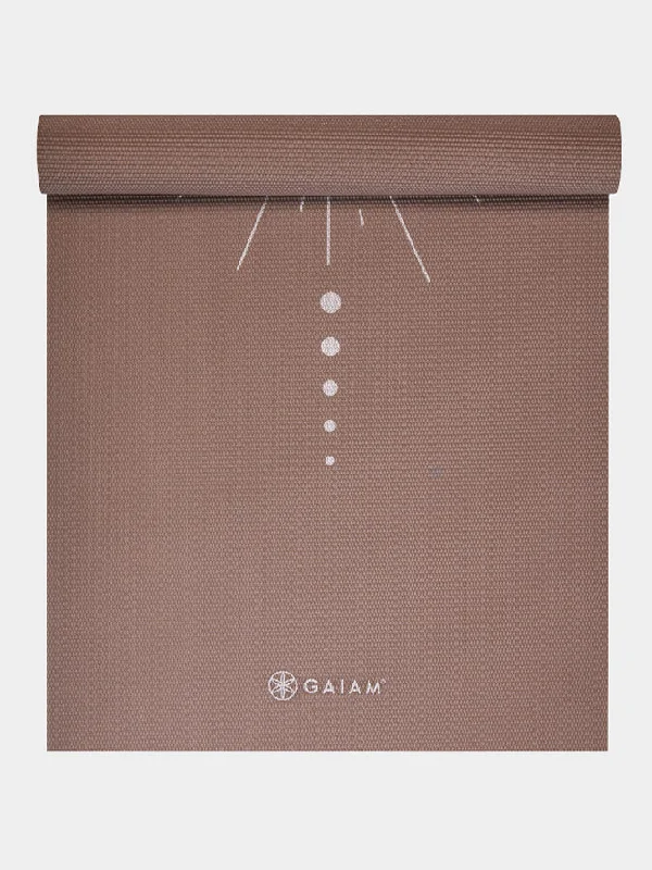 Gaiam Cinnamon Vision Yoga Mat 5mm