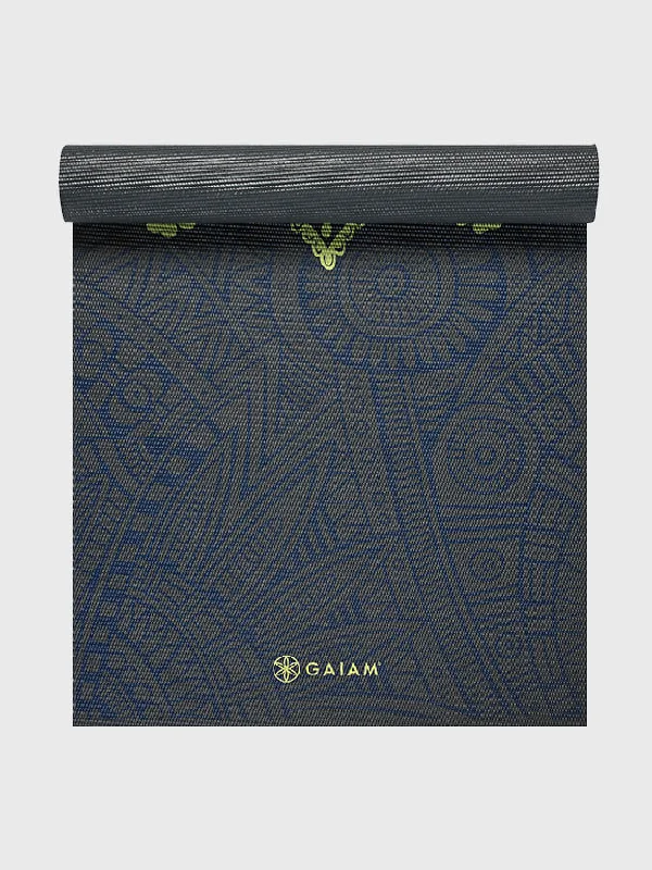 Gaiam Premium Sundial Layers Yoga Mat 6mm