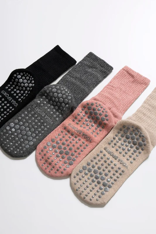 Great Soles Non Slip Grip Socks (2-Pairs)