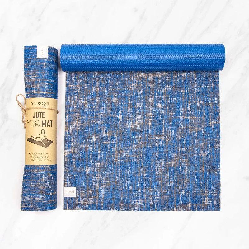 Jute Mat - Blue