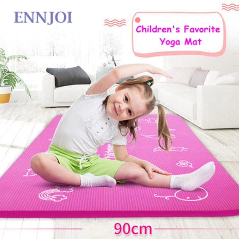 Kids Favorite Yoga Mat- 10mm Non-slip surface!