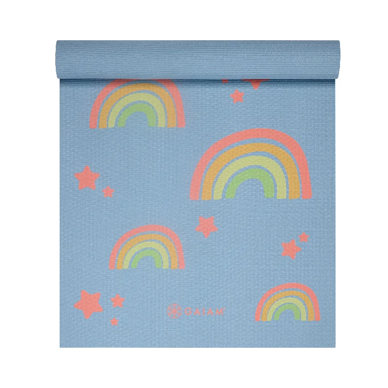 Kids Rainbow Stars Yoga Mat (3mm)