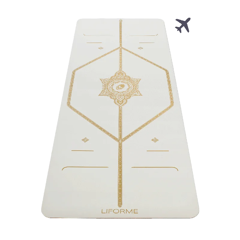 Liforme White Magic Travel Yoga Mat