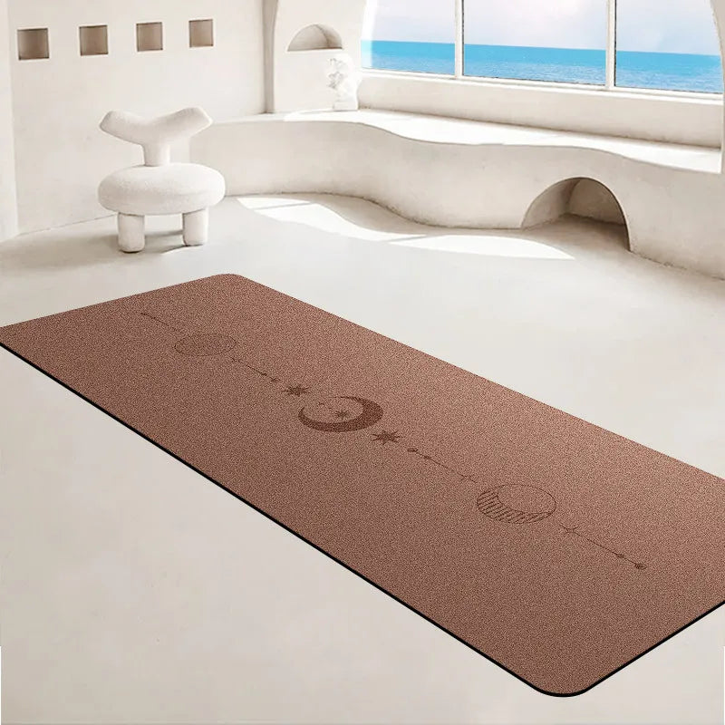 Moon Line Natural Rubber Yoga Mat