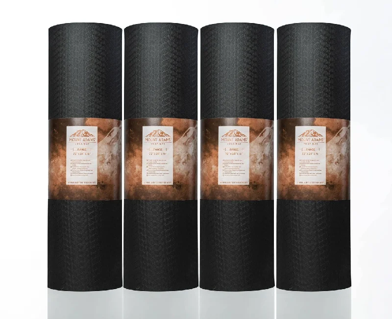 Mount Adams® Range Exercise Mat (74” x 24” x ½”) - 4 Pack