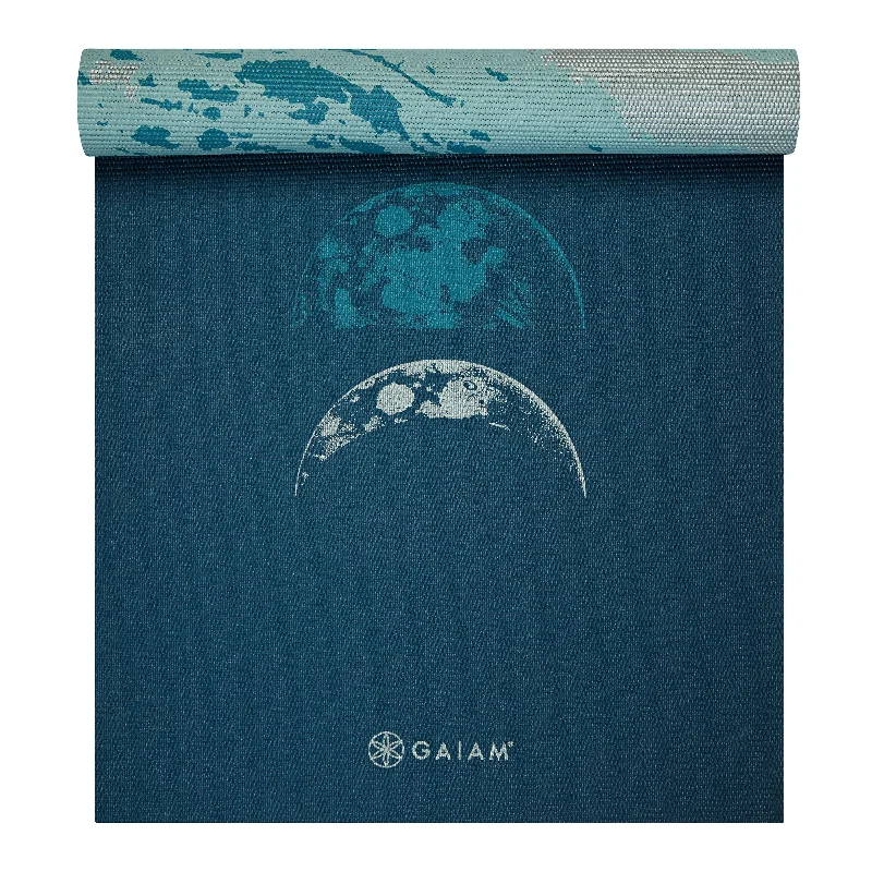 Premium Reversible Lunar Wave Yoga Mat (6mm)