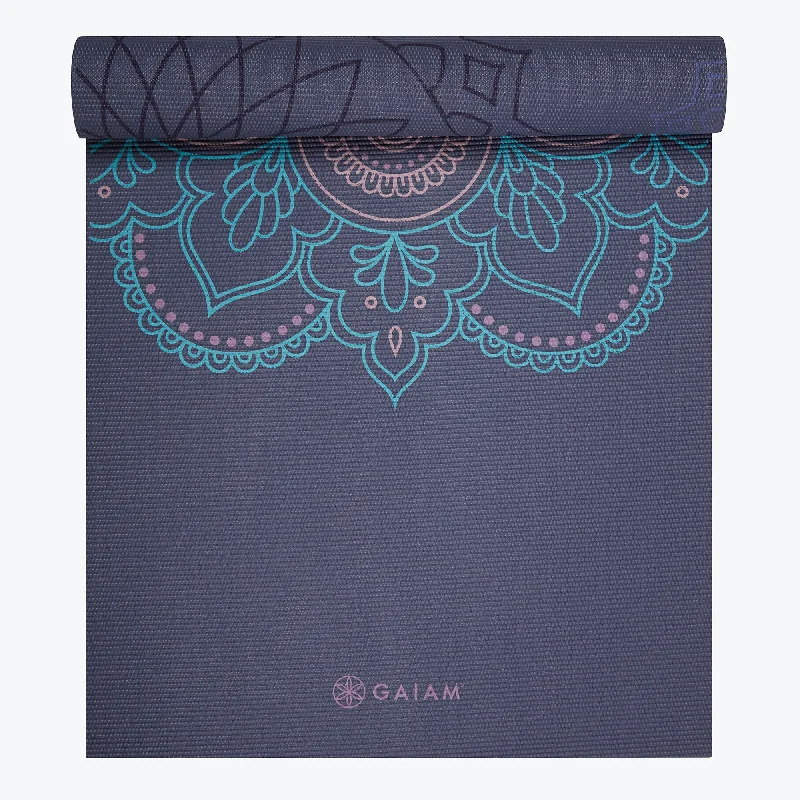 Premium Reversible Purple Illusion Yoga Mat (6mm)