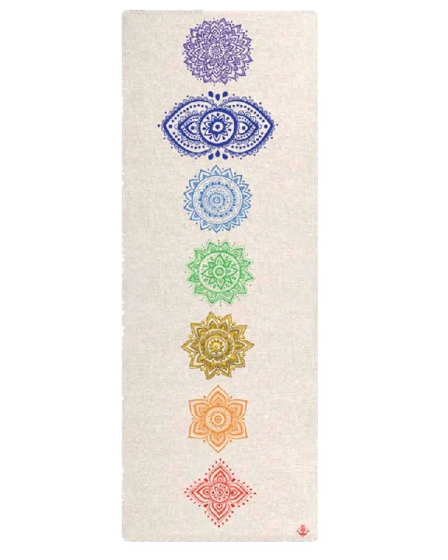 Chakra Hemp Yoga Mat - 3MM