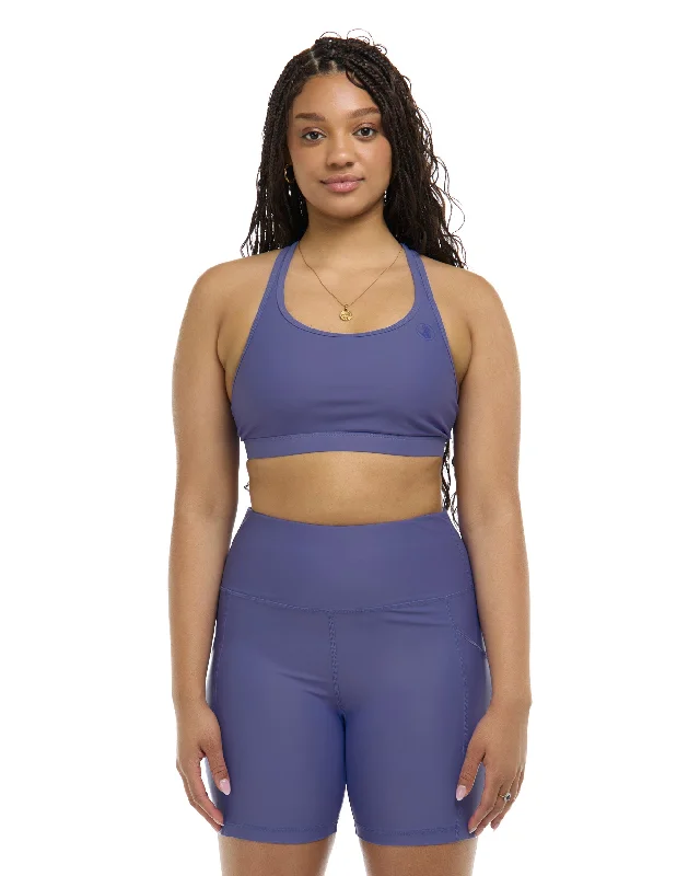 Smoothies Equalizer Cross-Over Sports Bra - Iris