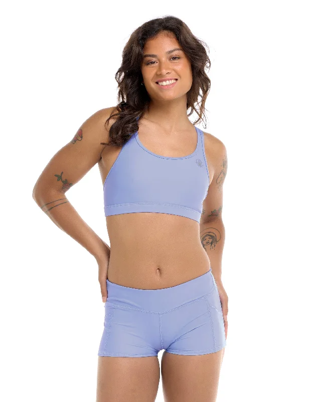 Smoothies Equalizer Sports Bra - Periwinkle