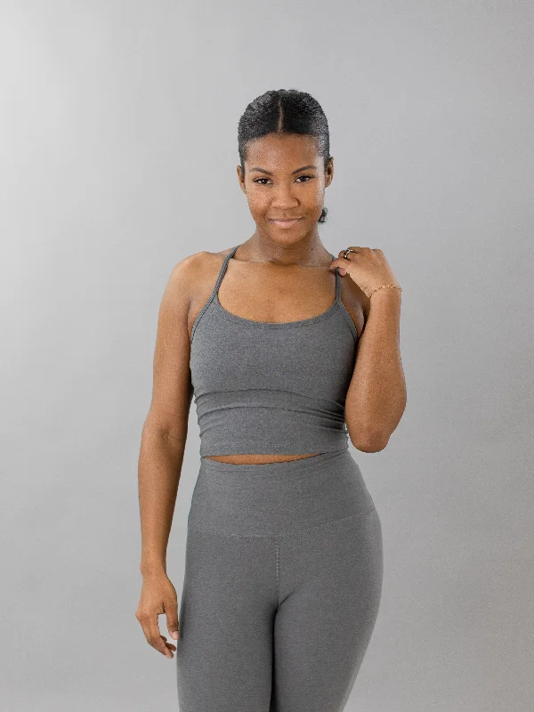 Beyond Yoga x CorePower Yoga Spacedye Slim Racerback Cropped Tank