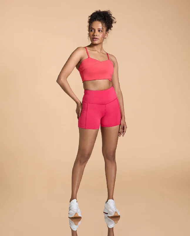 Twist Training Sports Bra and Booty Shorts