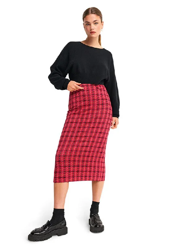 Riani Skirt Heartbeat Patterned