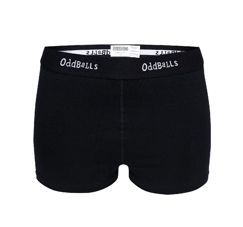 Classic Black - Ladies Boxers