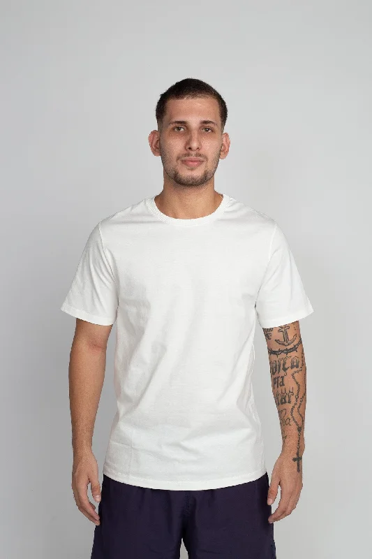 Men’s casual t-shirts-Camiseta DailyBasics Pima Off White