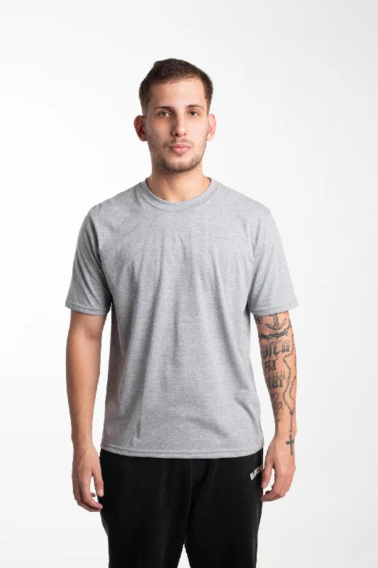 Camiseta DailyBasics Regular Fit Cinza Mescla