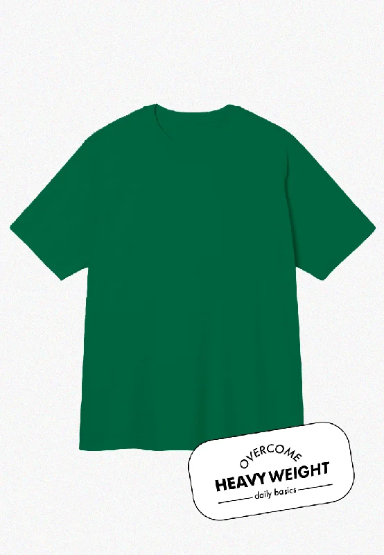 Men’s stylish t-shirts for summer fashion-Camiseta Overcome Dailybasics Oversized Verde