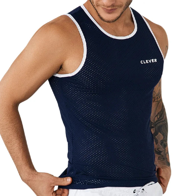 Clever Moda Tank Top Joy Dark Blue Men's Underwear