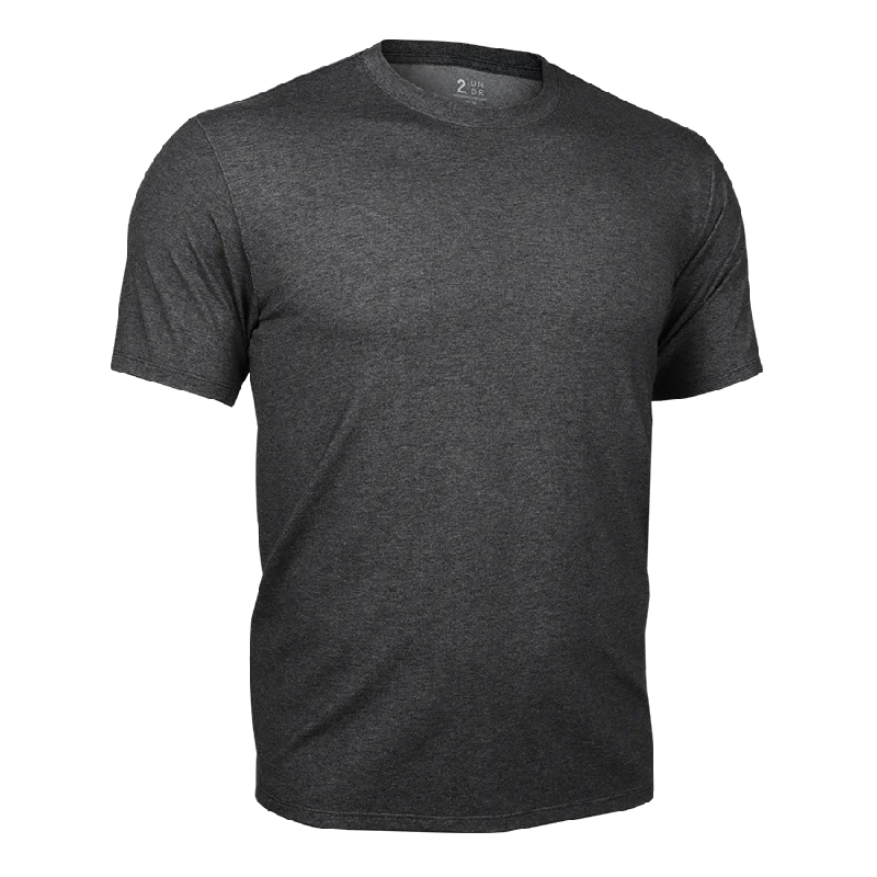 Luxury Crew Tee - Charcoal