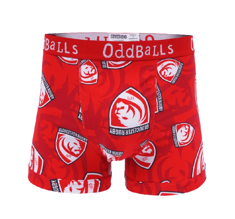 Gloucester - Red - Teen Boys Boxer Shorts