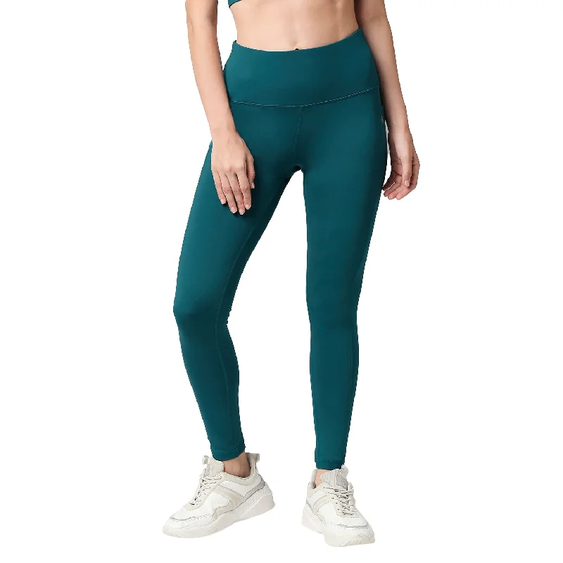 High Waist Ankle Length Sports Leggings With Pockets-AT-2