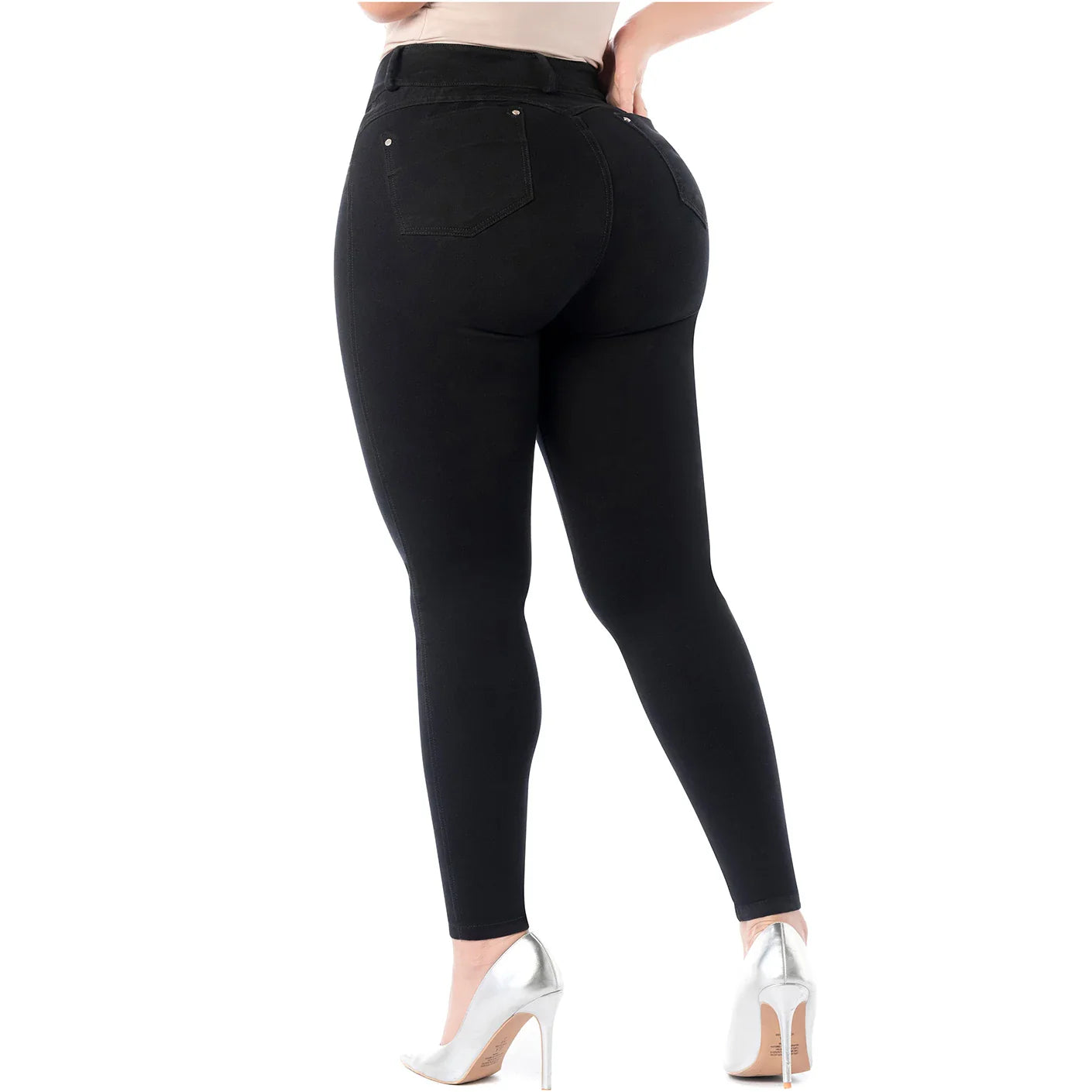 Colombian Jeans Butt Lifter Color Black FCS2403