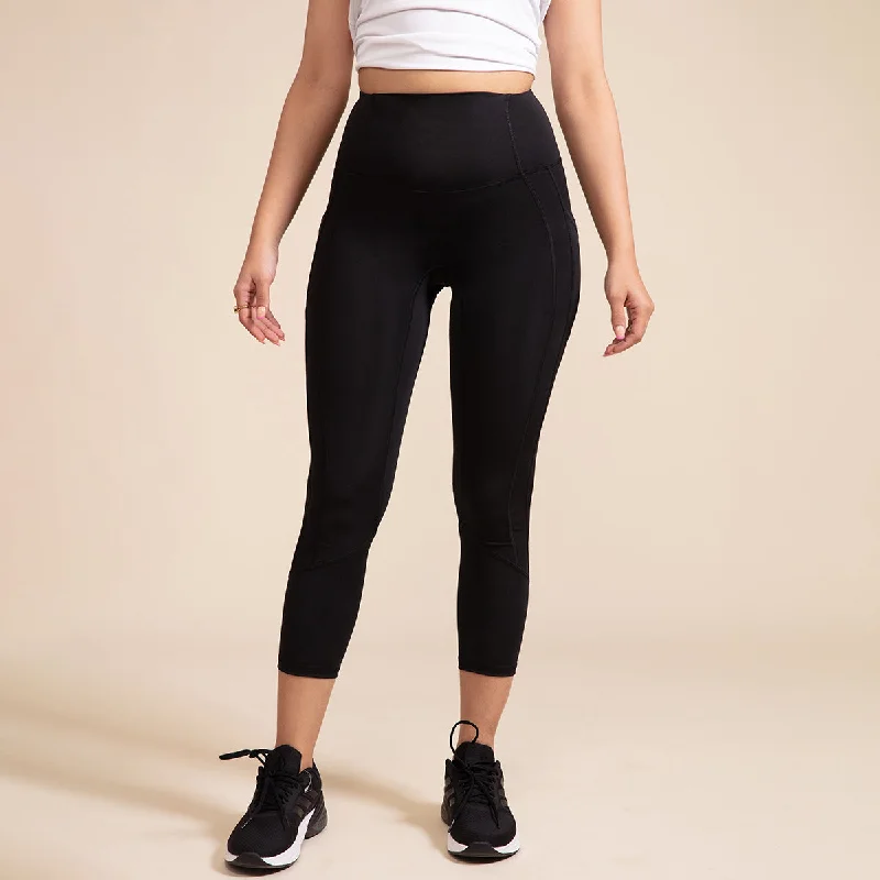 Nykd All Day High rise Classic Pannelled Leggings-NYK100-Anthracite