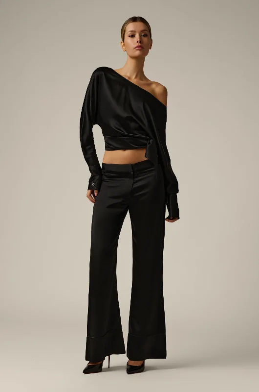 OVERSIZED SILK PANT