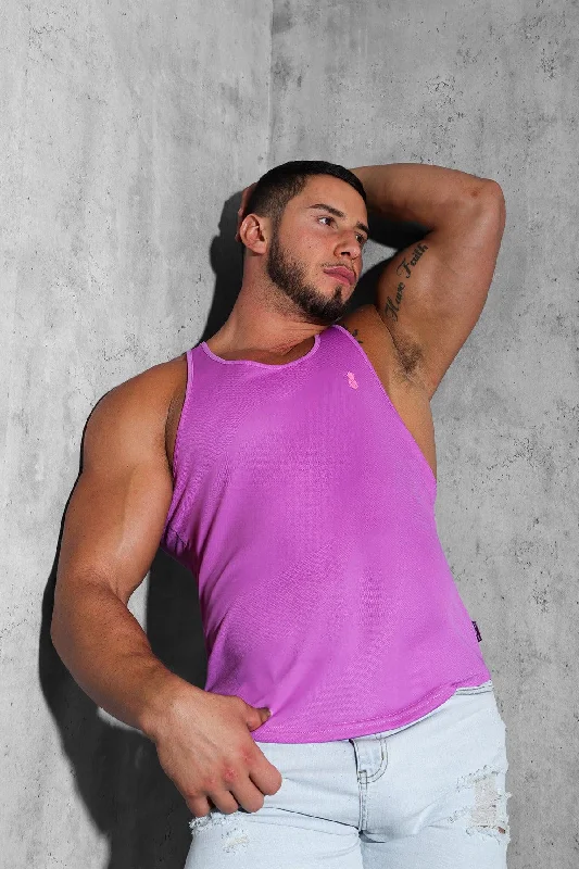 JJ Gym Tank Top - Neon Purple