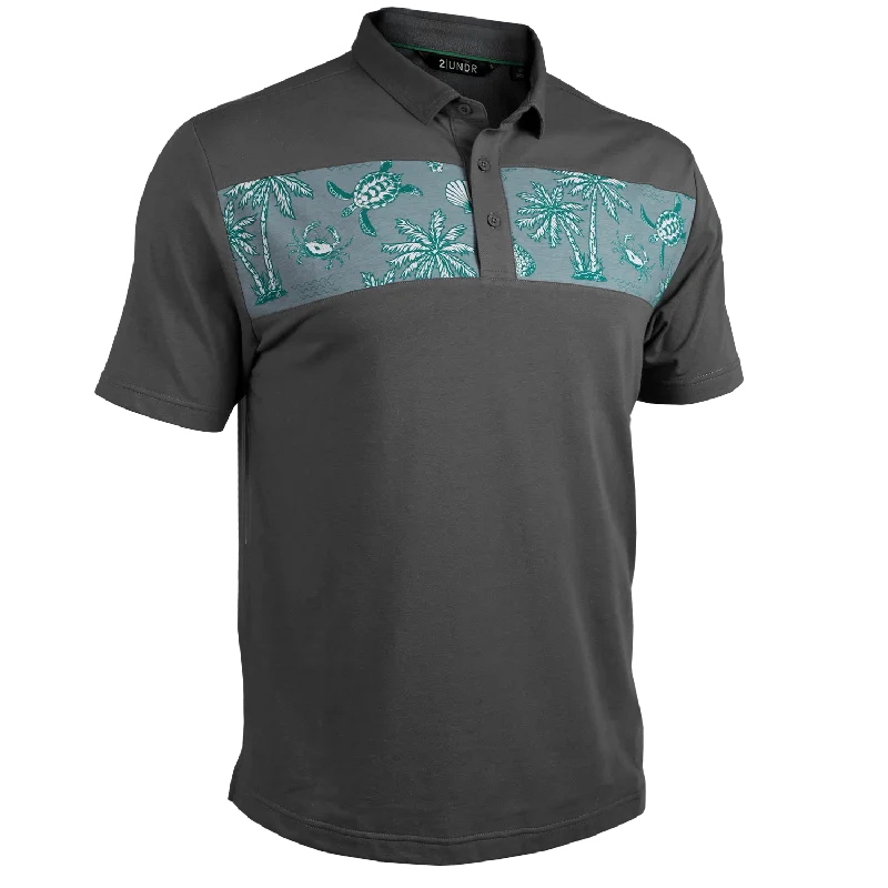 Short Sleeve Polo - Magnum IP - Grey/Tortugas