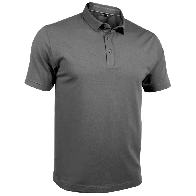 Short Sleeve Polo - The Classic - Dark Grey