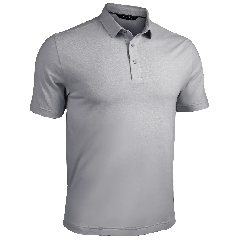 Short Sleeve Polo - The Classic - Light Grey