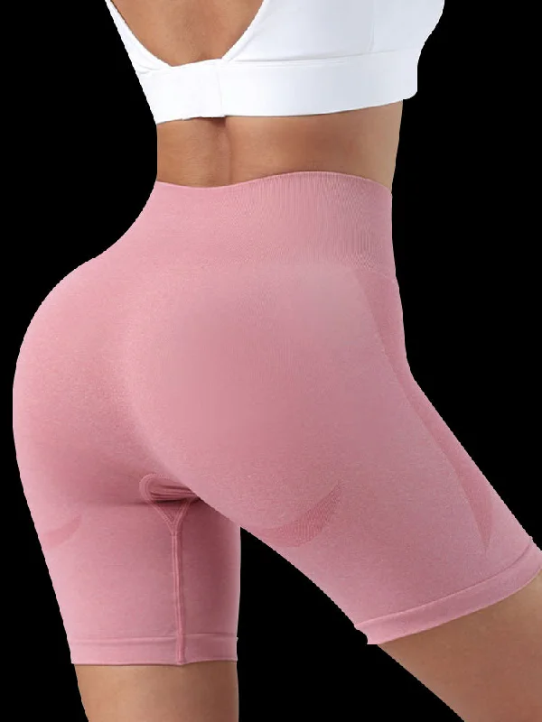 Women's High-Waisted Seamless Workout Shorts